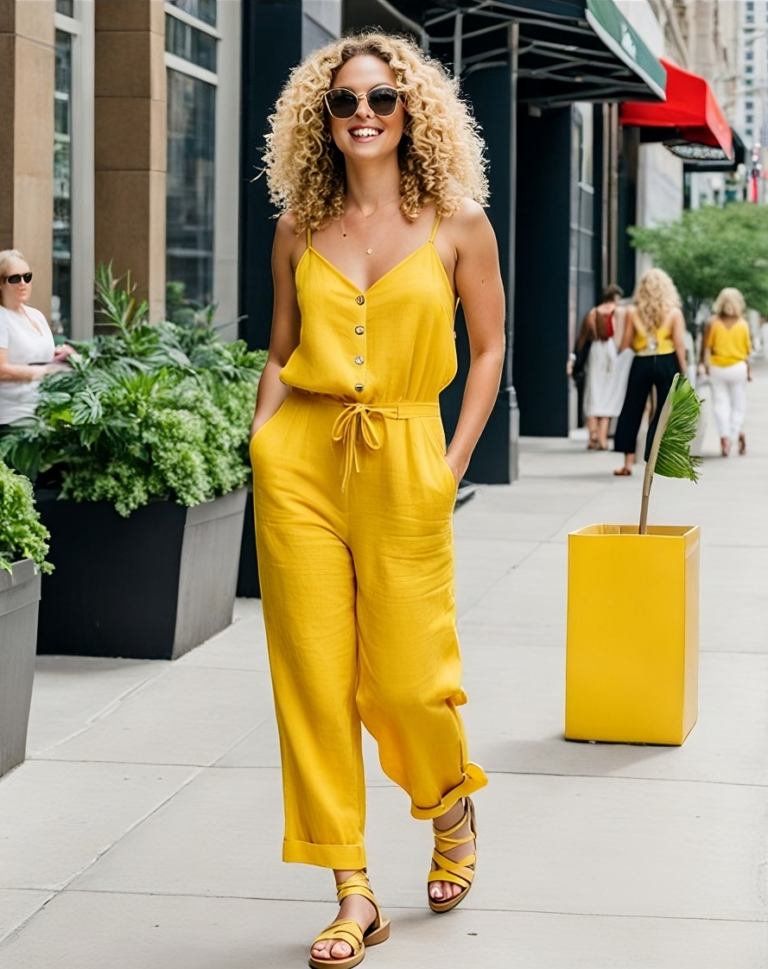 The Jumpsuit That Brings the Sunshine