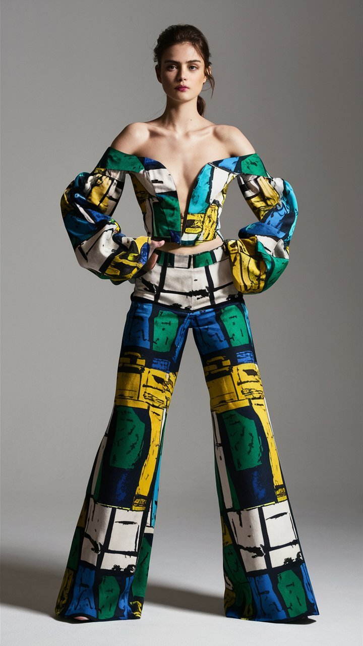 Color Block Chic: Bold Prints Make a Statement