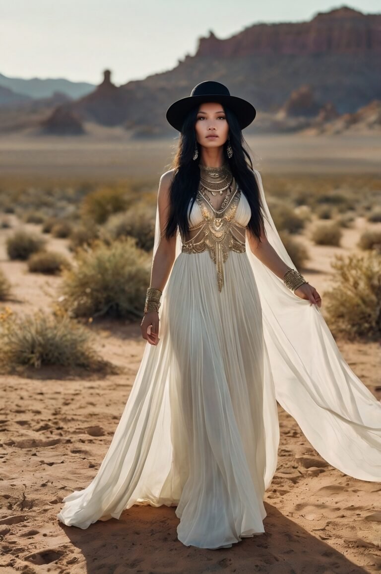 Desert Goddess: Boho Glam Meets Wild West Romance