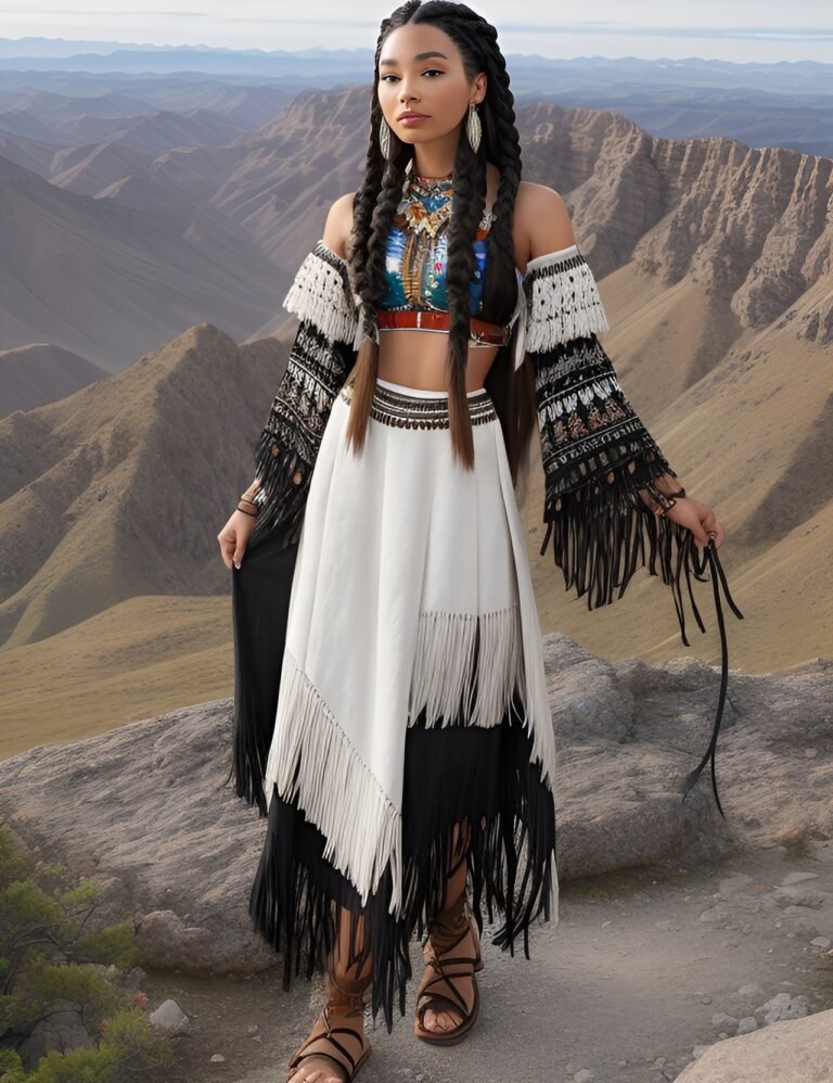 Boho Princess: Native American-Inspired Mountain Chic