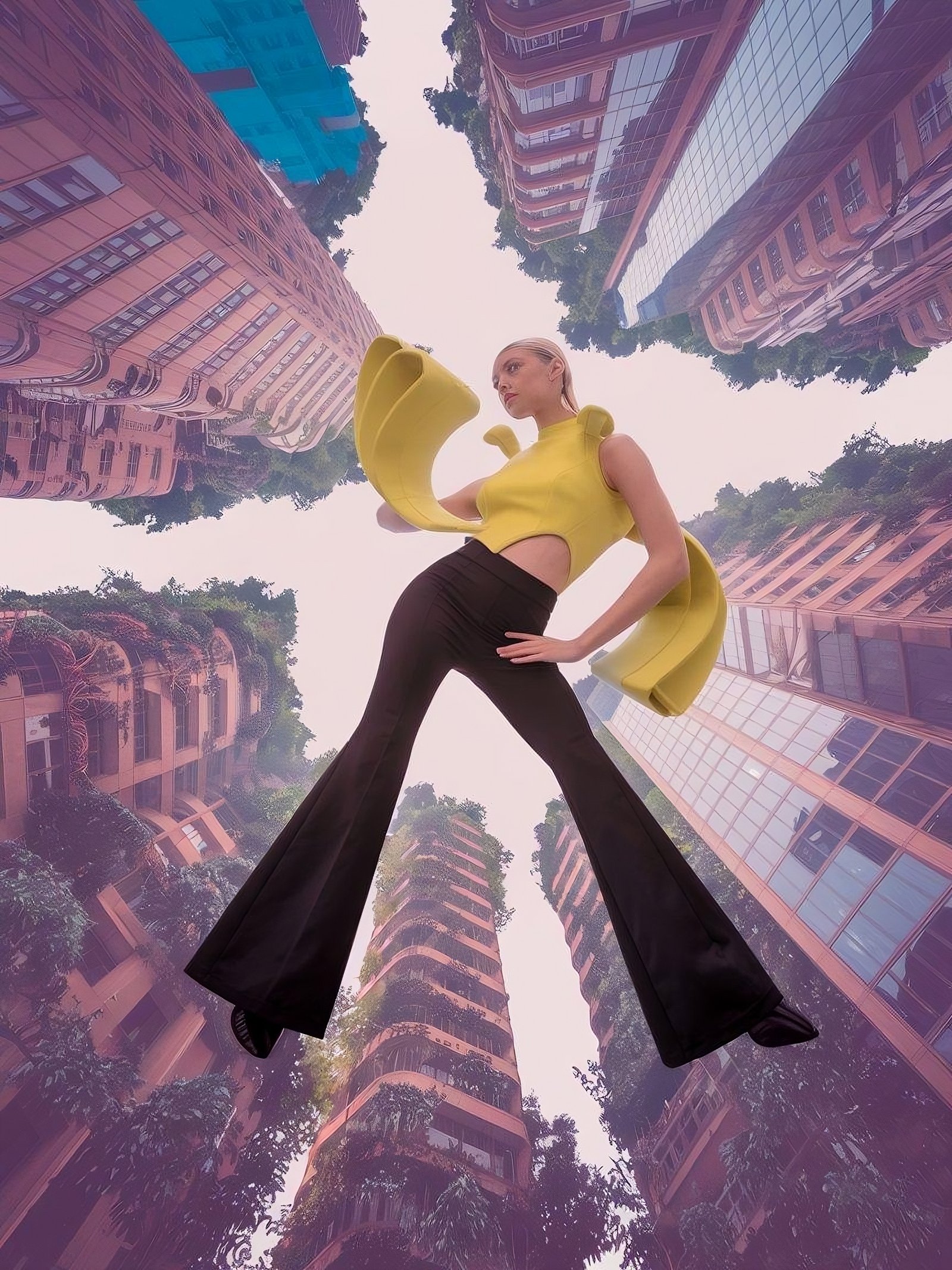 Urban Bloom: Futuristic Floral Architecture