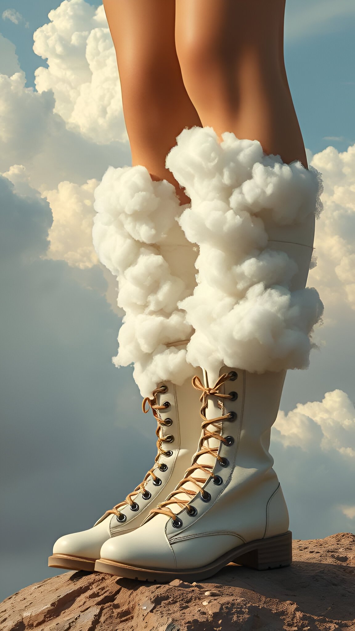 Heavenly Strides: Walking on Cloud Nine Fashion