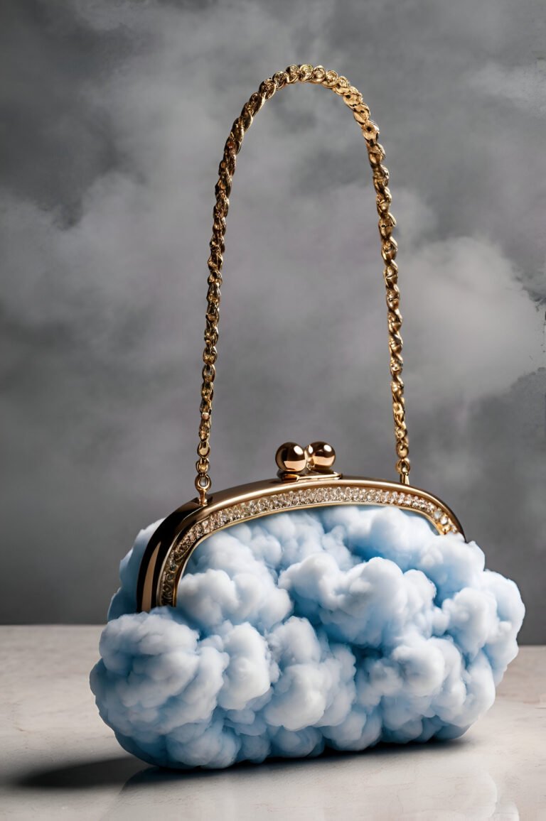 Cloud Nine Couture: Whimsical Handbag Defies Gravity