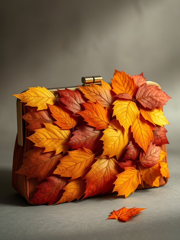 Radiant Fall Foliage Clutch