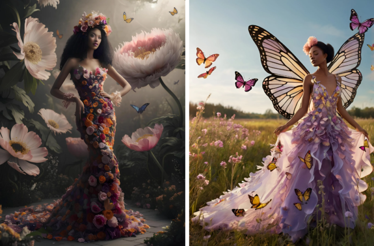 Garden Goddess vs Butterfly Queen